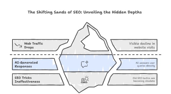 The Decline of Traditional SEO – When Google Stops Sending Traffic
