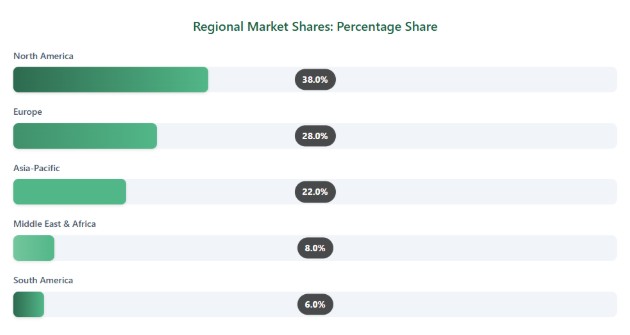 Custom Closets Market Share by Region in 2024